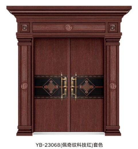 鋅合金別墅大門