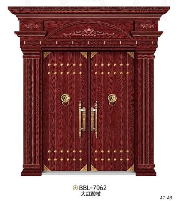 豪華別墅鋅合金自建房大門