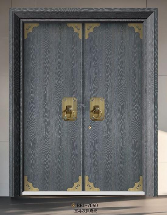 新中式豪華別墅大門(mén)